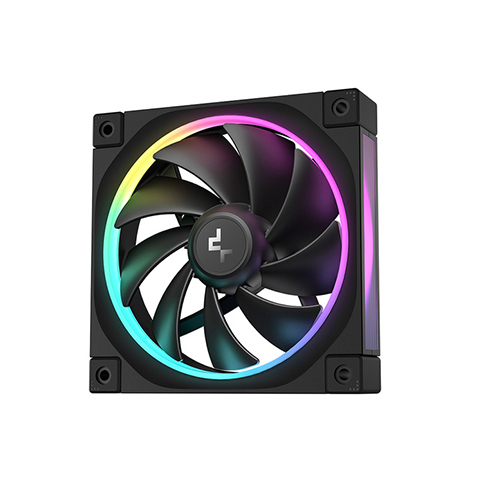 VENTILADOR DEEPCOOL FL12 NEGRO RGB 120MM R-FL12-BKAPN1-G