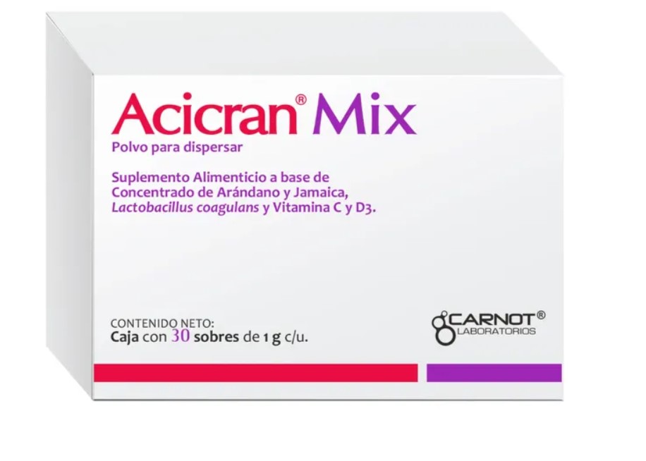 Acicran Mix Suplemento Alimenticio 30 Sobres
