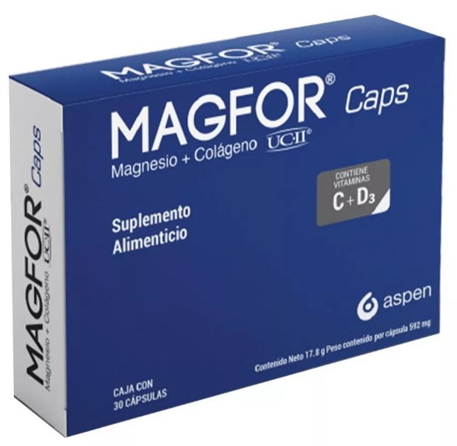 Magfor Suplemento Alimenticio 30 Cáps.
