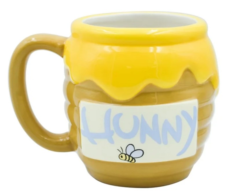  Winnie Pooh Taza De Ceramica 3D  Tarro 680 ml Disney Winnie The Pooh