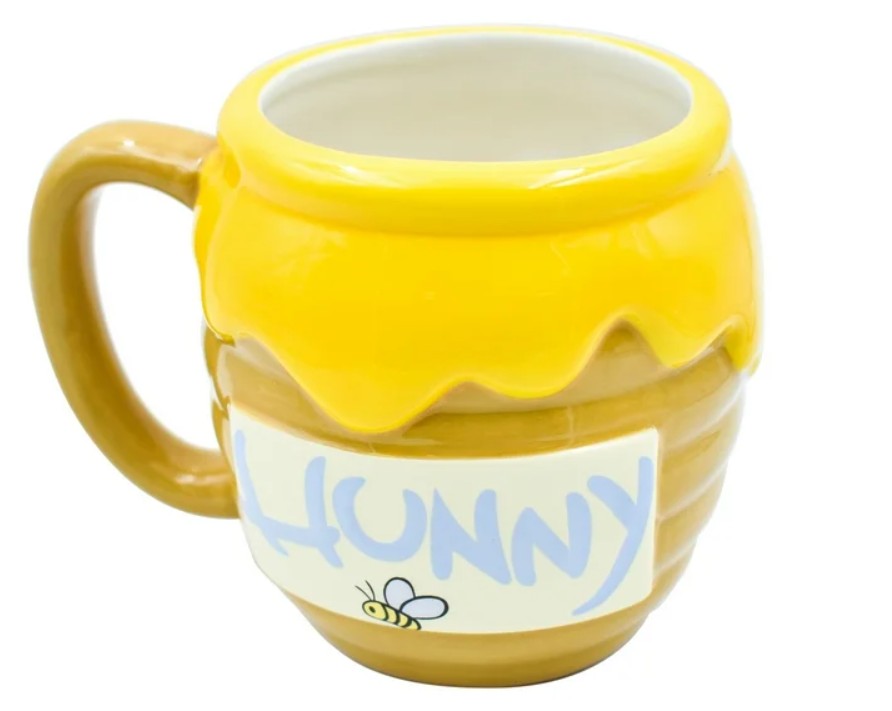  Winnie Pooh Taza De Ceramica 3D  Tarro 680 ml Disney Winnie The Pooh