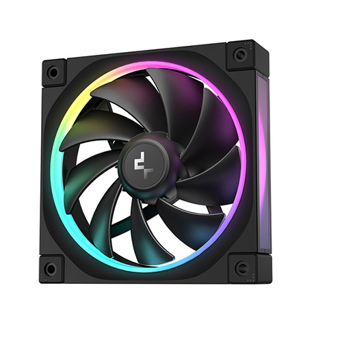 VENTILADOR DEEPCOOL FL12 NEGRO RGB 120MM 3PACK R-FL12-BKAPN3-G