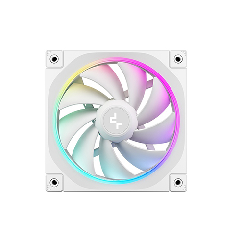 VENTILADOR DEEPCOOL FL12 BLANCO RGB 120MM 3PACK R-FL12-WHAPN3-G