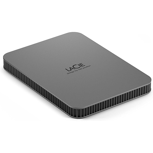 DD EXTERNO LACIE MOBILE DRIVE PLATA 1TB 2.5 USB-C STLP1000400