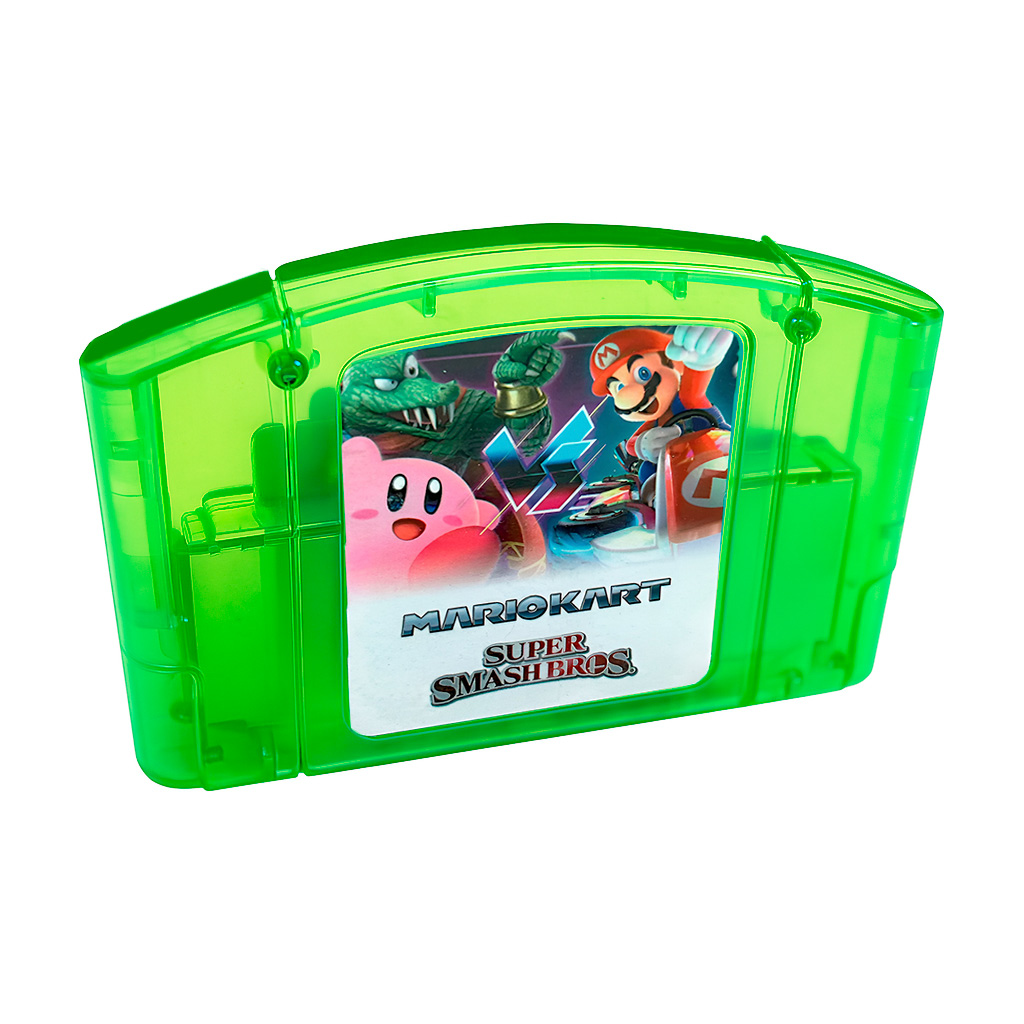 Mario Kart Y Smash Bros 64 Colección Nintendo 64 Fisico