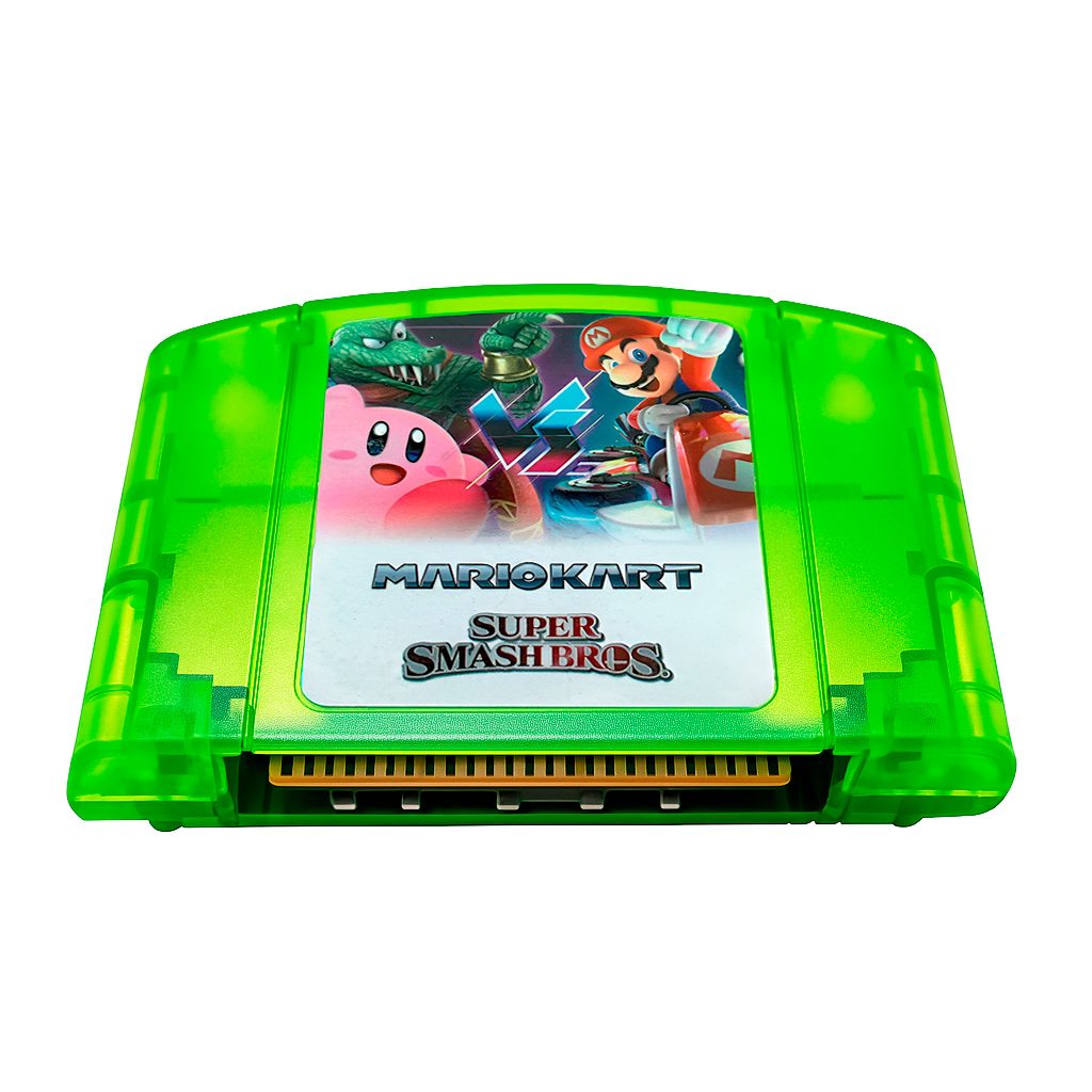 Mario Kart Y Smash Bros 64 Colección Nintendo 64 Fisico