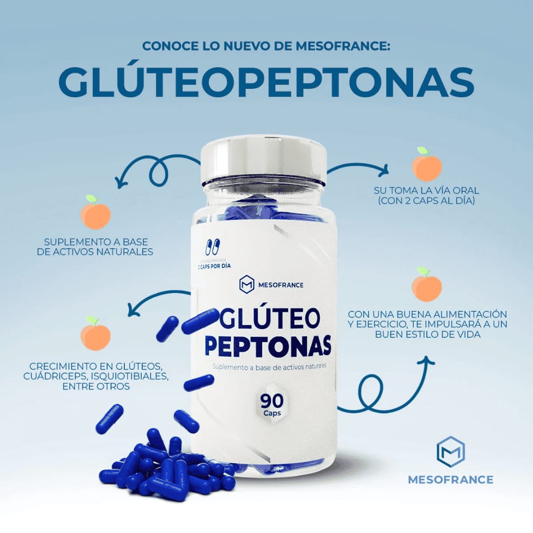 Gluteo Peptonas Mesofrance 90 caps 