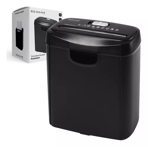 Rehome Trituradora De Papel Y Tarjetas De Crédito Automatica 10 L