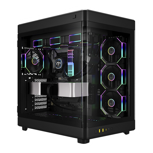 GABINETE GAMDIAS NESO P1 PRO NEGRO E-ATX ARGB S/FUENTE CRISTAL  GD-NESO P1 PRO