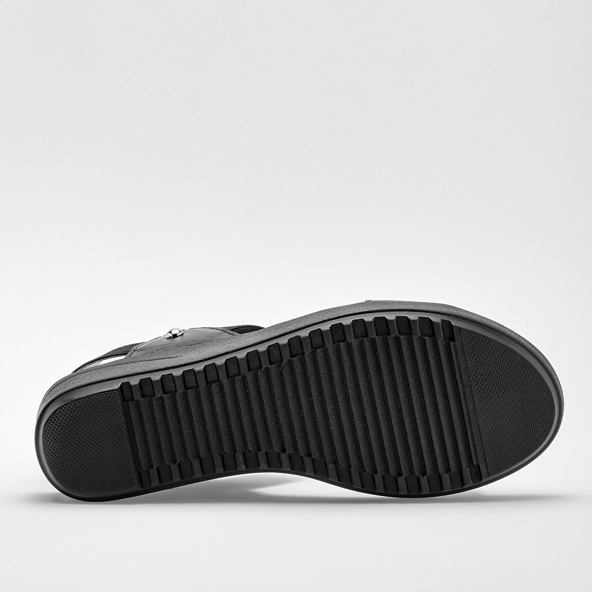SANDALIA PLATAFORMA 4 CM MUJER KAMIR 401 NEGRO CABRA 