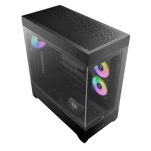 GABINETE GAMDIAS ATLAS P1 NEGRO ATX ARGB S/FUENTE CRISTAL GD-ATLAS P1