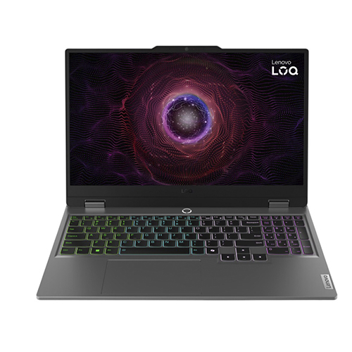 LAPTOP LENOVO LOQ RYZEN 7 7435HS 512GB SSD 16GB DDR5 RTX 4070 15.6" FHD TEC/ING W11H GRIS 15ARP9 83JC009CUS