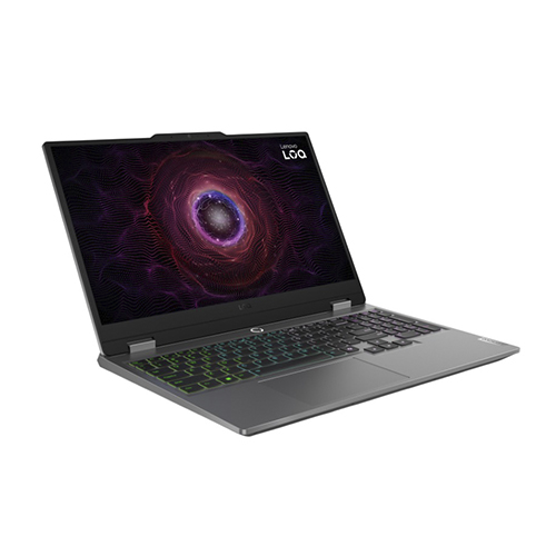 LAPTOP LENOVO LOQ RYZEN 7 7435HS 512GB SSD 16GB DDR5 RTX 4070 15.6" FHD TEC/ING W11H GRIS 15ARP9 83JC009CUS