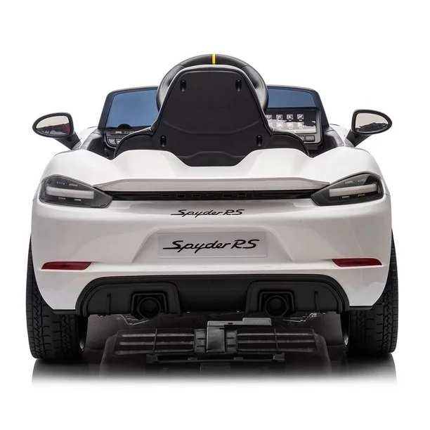 Montable Coche Eléctrico Injusa Porsche Spyder 718 RS Blanco