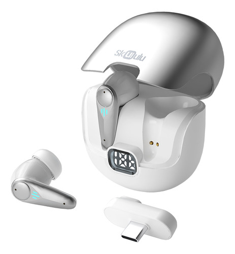 Audifonos Bt 5.4 Anc Auriculares 2.4g Gamer 1ms Baja Retraso