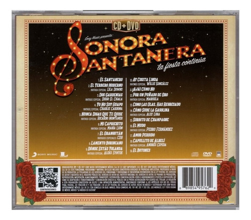 La Sonora Santanera - La Fiesta Continua / Grammy - Cd + Dvd