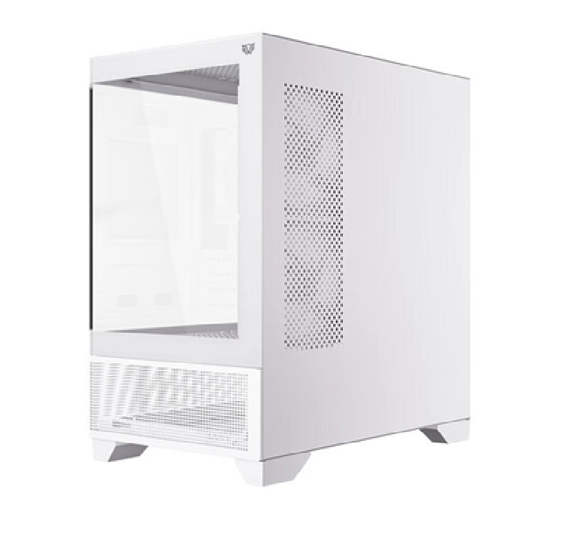Gabinete Balam Rush Tank Perform 3200, Mini-Tower, Micro-ATX/Mini-ITX, USB 2.0/3.0, sin Fuente, 3 Ventiladores Instalados, Blanco