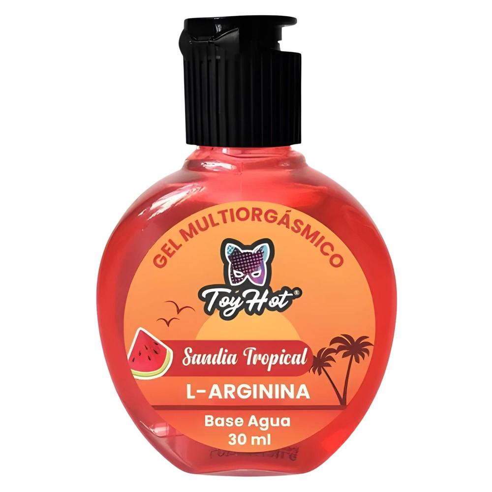 Lubricante Íntimo Sandia Tropical con L-Arginina ToyHot 30ml