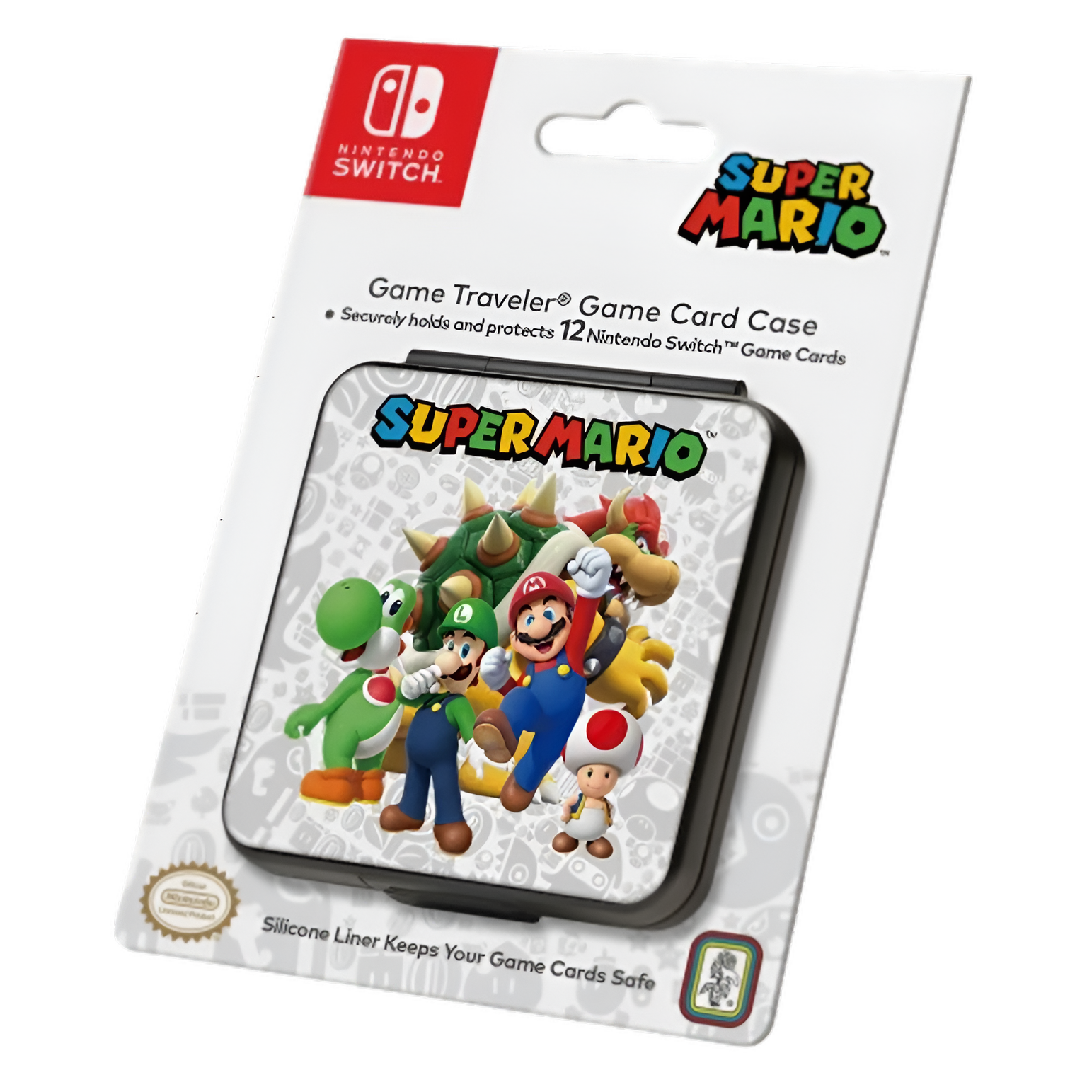 Estuche Porta Juegos Para Nintendo Switch Super Mario