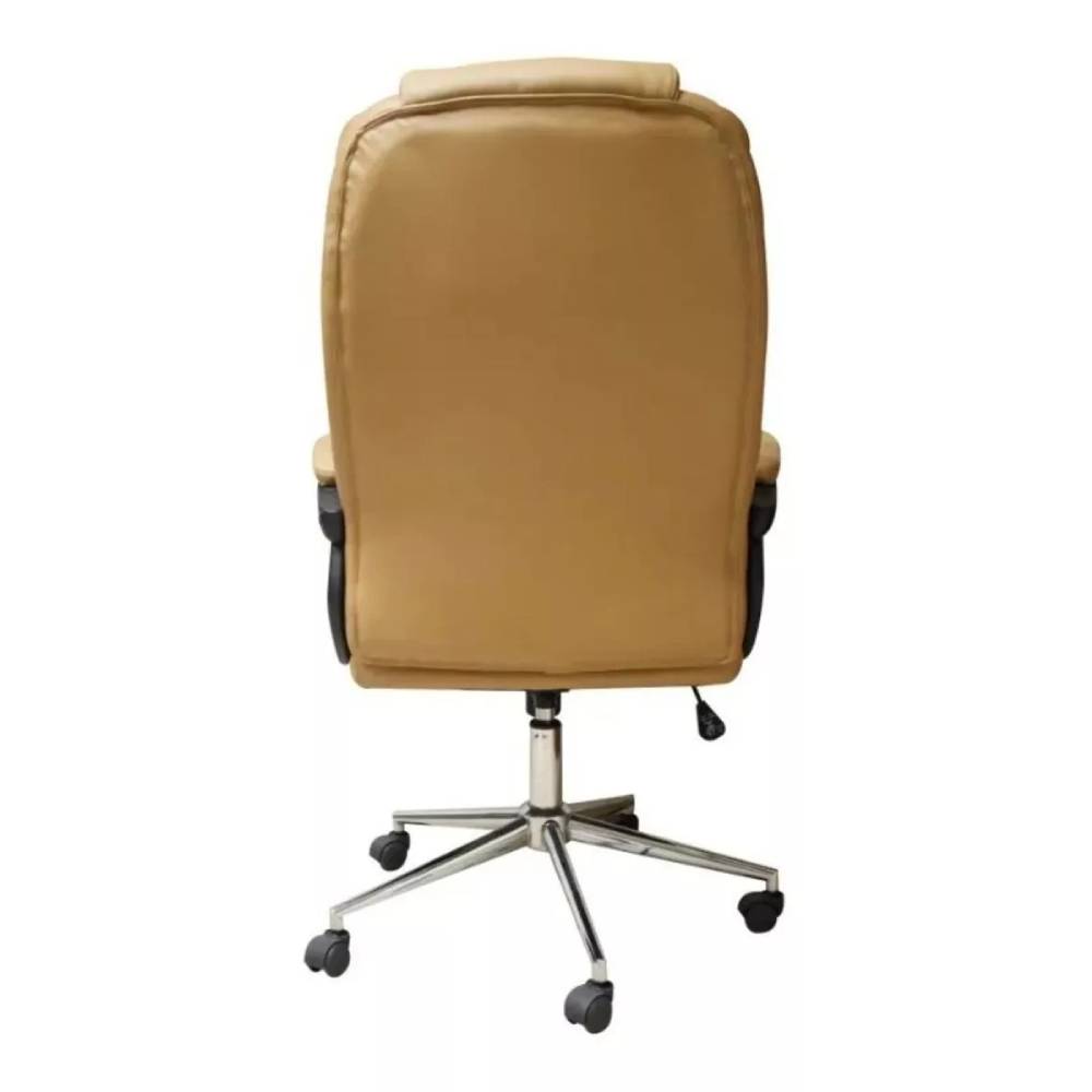 Silla Ejecutiva Naceb NA-0930C VeniPiel Soporta 120 Kg Café
