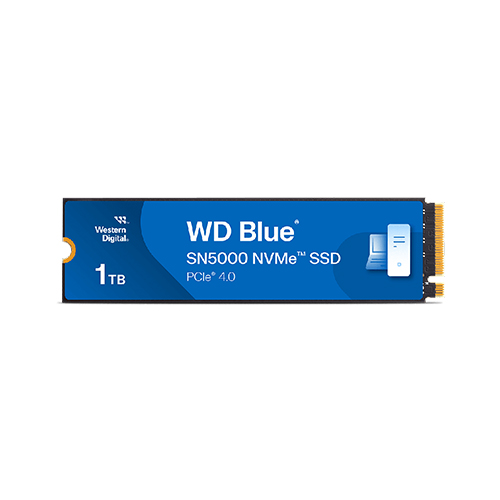 SSD WD BLUE SN5000 NVME 1T PCIE GEN4X4 M2 WDS100T4B0E