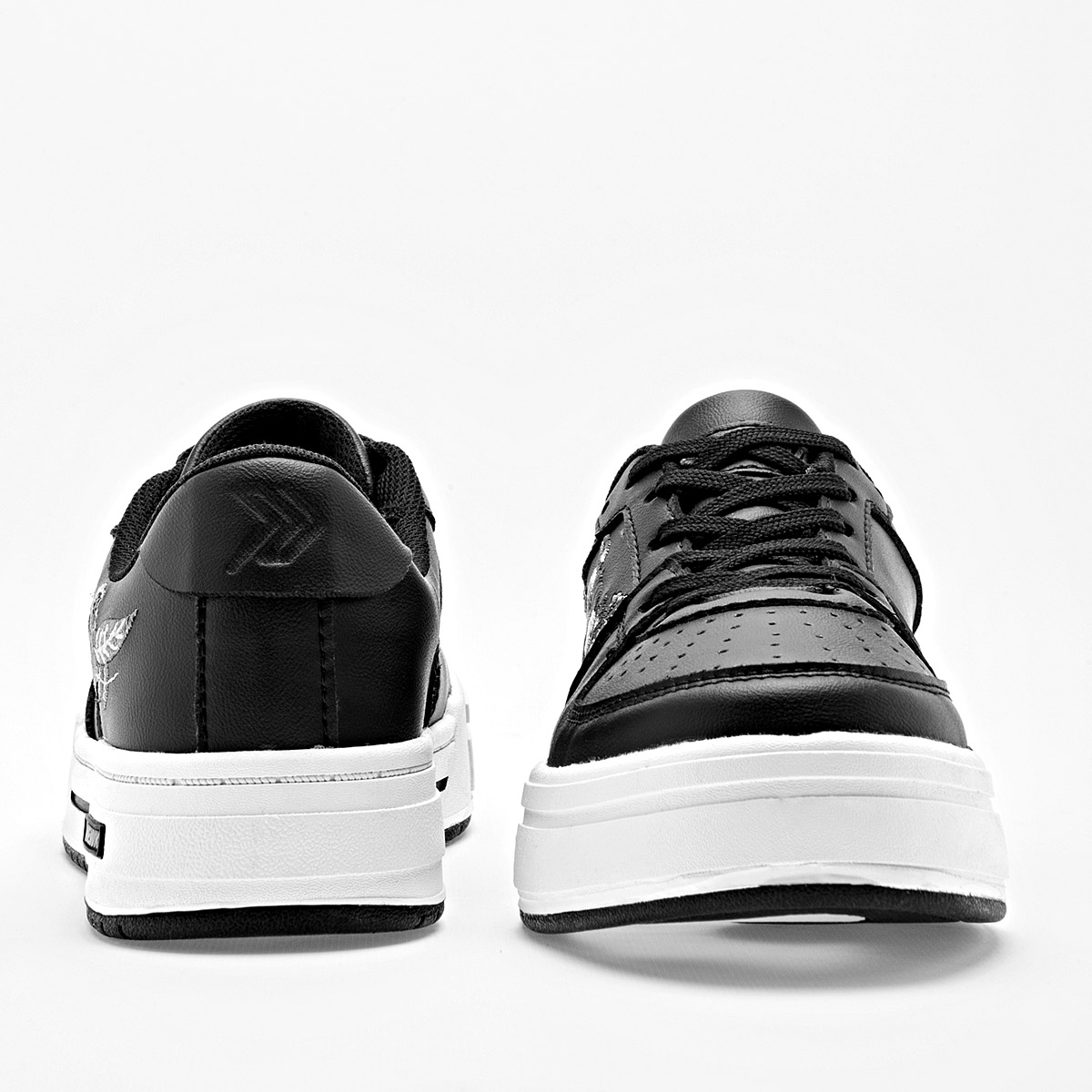 NEWK BX9401 MUJER TENIS CASUAL COLOR NEGRO GRIS