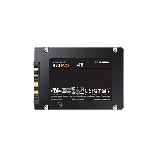 SSD SAMSUNG 870 EVO 4TB NEGRO SATAIII 2.5 MZ-77E4T0E
