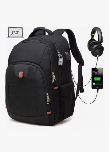 Mochila QIQI FXW003 Color Negro Lisa Impermeable 40L
