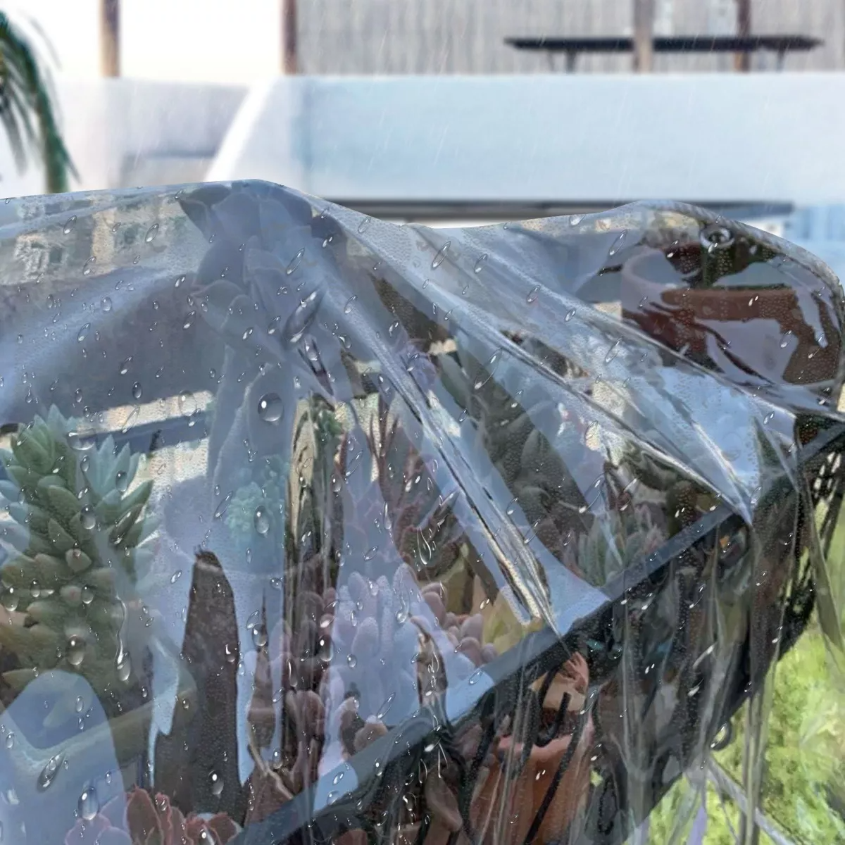 Lonas Impermeable Y Transparente De Pvc Alta Calidad 2*3m