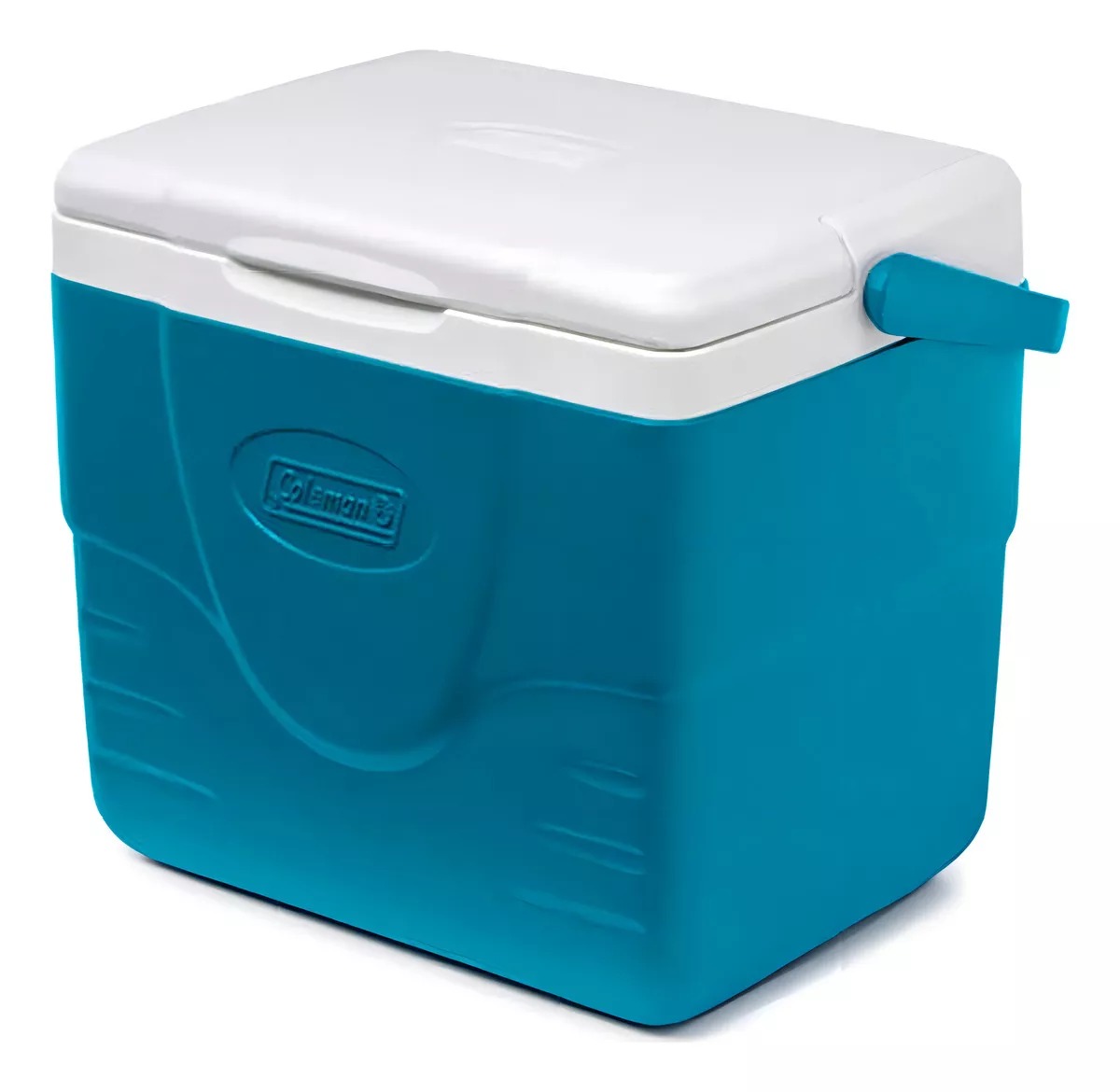 Combo Cooler Coleman 2199113 Hieleras 48qt, 9qt Y 1gal, Azul/blanco Color Azul Acero