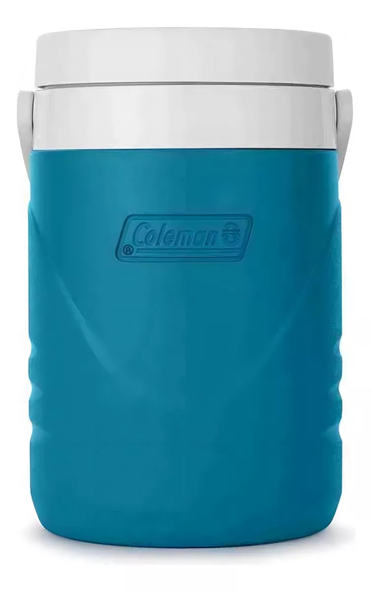 Combo Cooler Coleman 2199113 Hieleras 48qt, 9qt Y 1gal, Azul/blanco Color Azul Acero