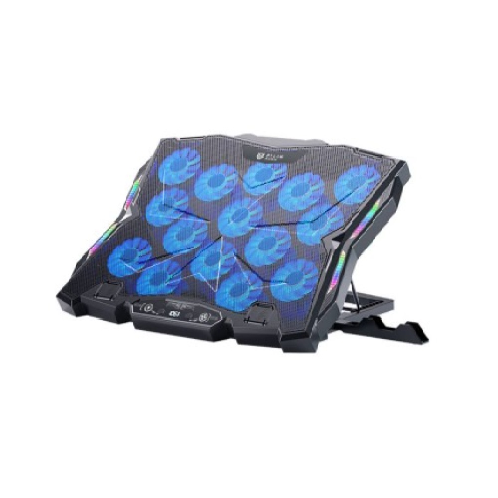 Balam Rush Base Enfriadora Eolox Frost EF740 para Laptop 17", con 15 Ventiladores, Negro