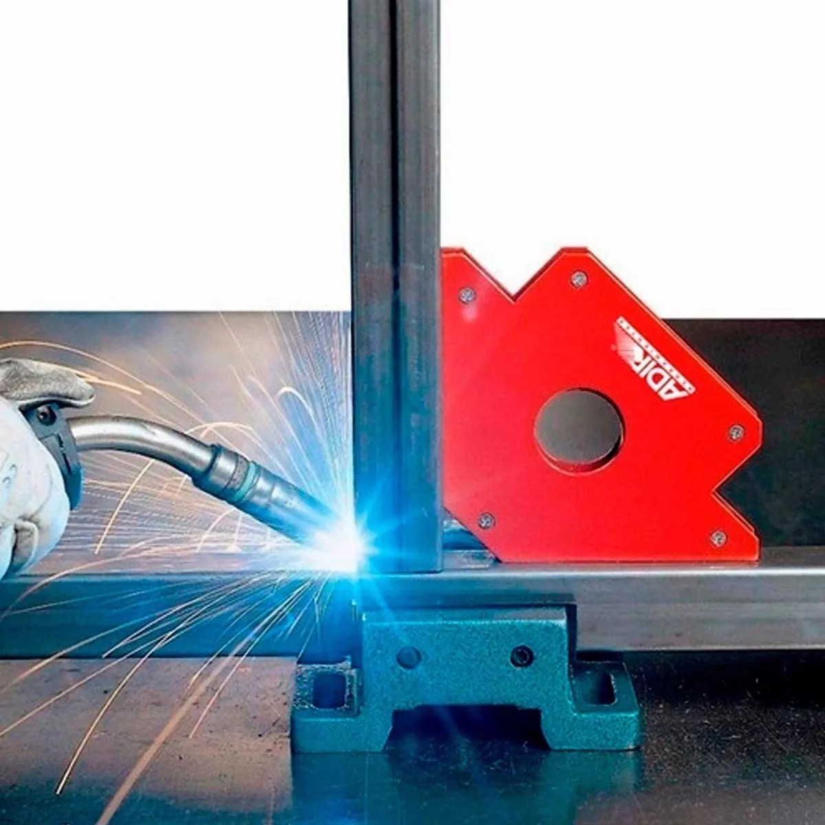 Kit 4 Imán Escuadra Para Soldar Magnética 4 Pul Adir 6731