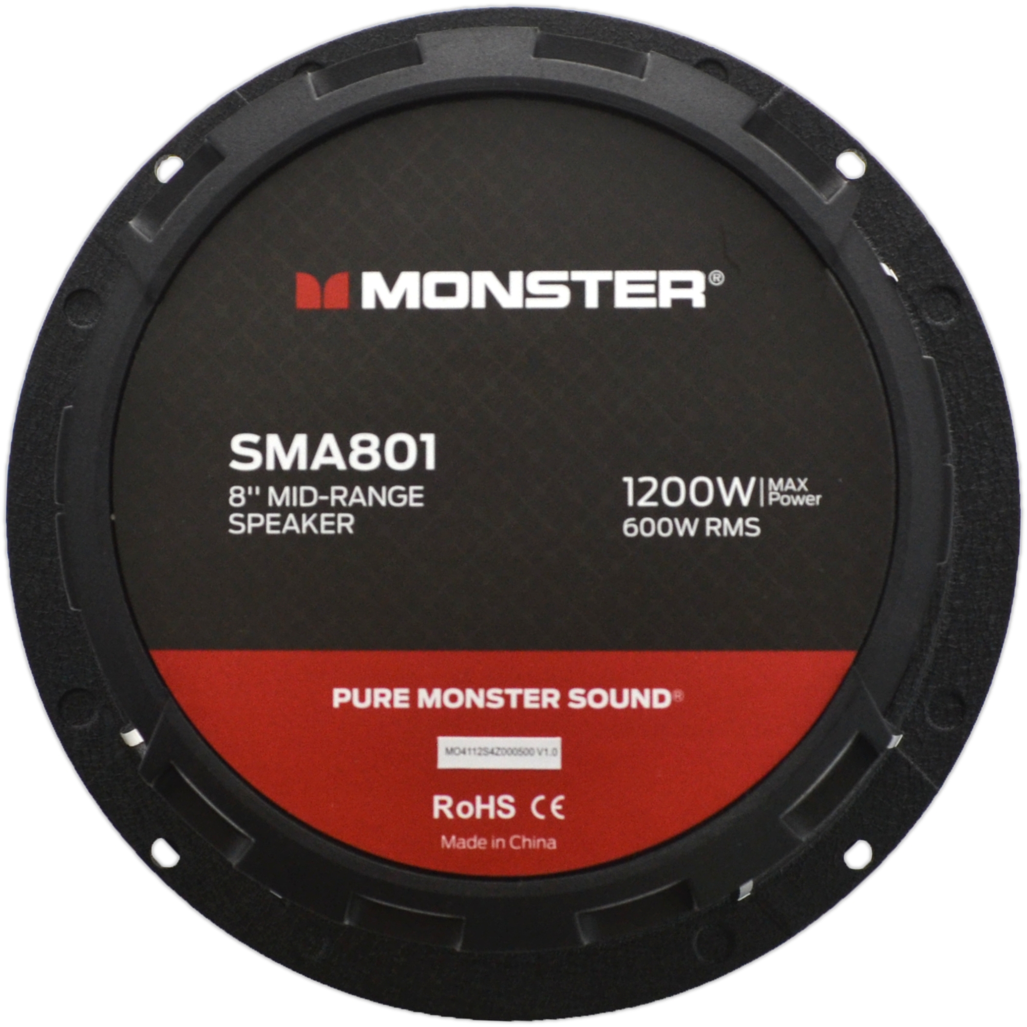 Bocina Medio Rango 8 PLG MONSTER SMA801 1200W 8 Ohm Openshow