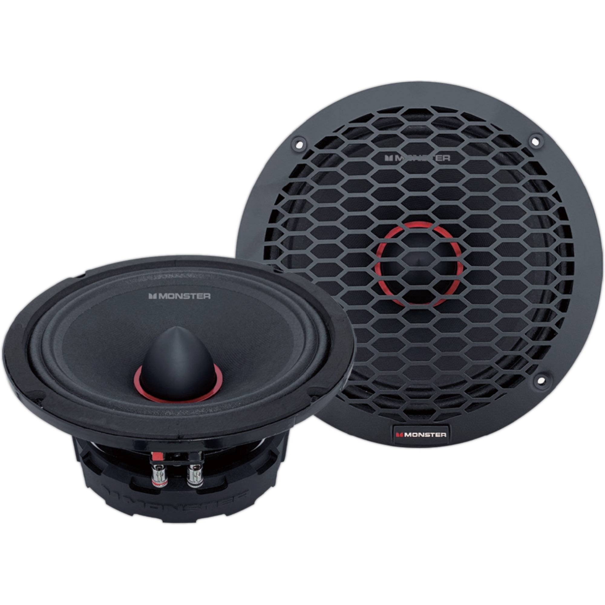 Bocina Medio Rango 8 PLG MONSTER SMA801 1200W 8 Ohm Openshow