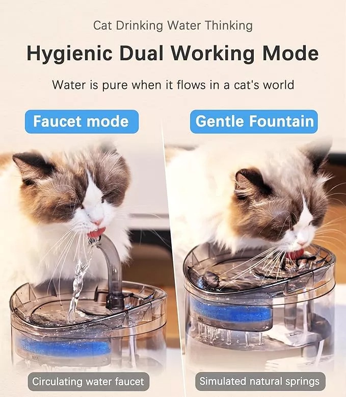Bebedero Auto Fuente Para Perros Y Gatos Con Inducción De 2l