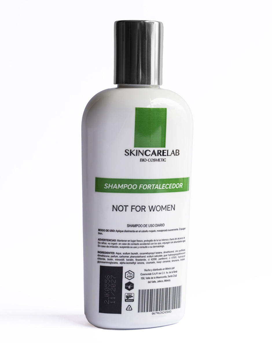 Shampoo Estimulante y Anticaida con Minoxidil al 2% Finasteride 1% y Keratina