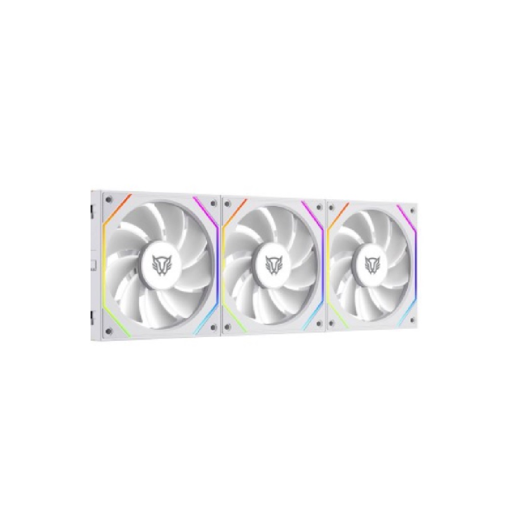 Kit 3 Ventiladores 120mm EOLOX BORA EXB85 Balam Rush Azender Series, ARGB, 600-1800 RPM, 48 CFM
