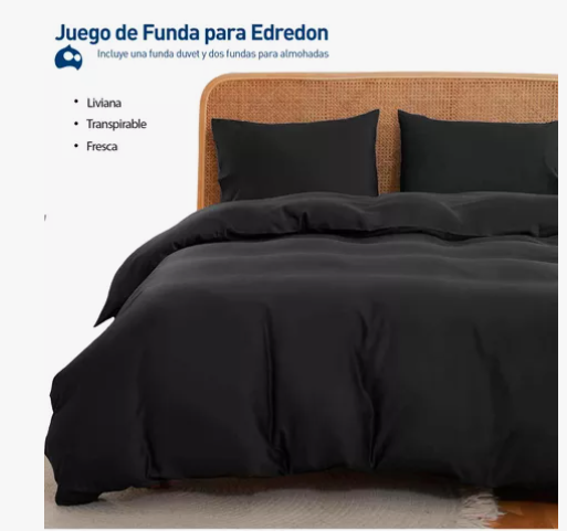 Funda Duvet Matrimonial Para Edredon 190*230 Funda Almohada