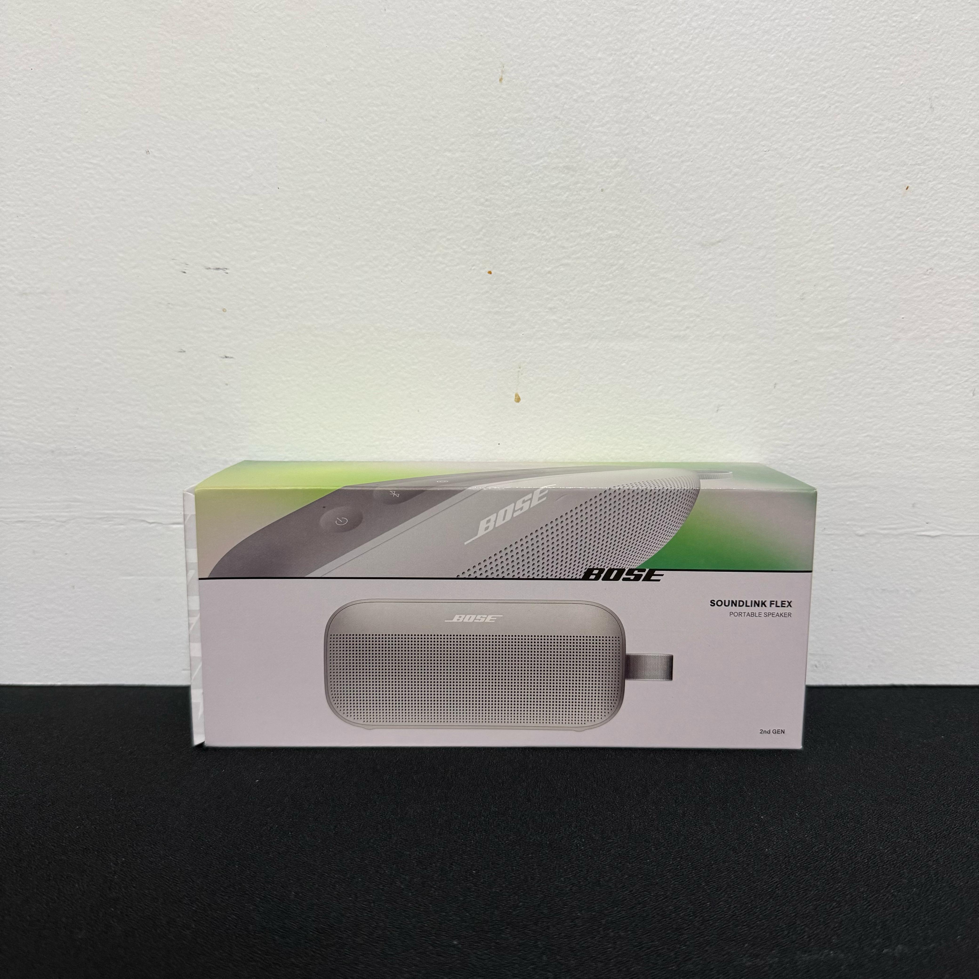 Bocina Bose Altavoz Bluetooth portátil SoundLink Flex (2.ª Gen.) Altavoz para Exteriores portátil (GRIS)