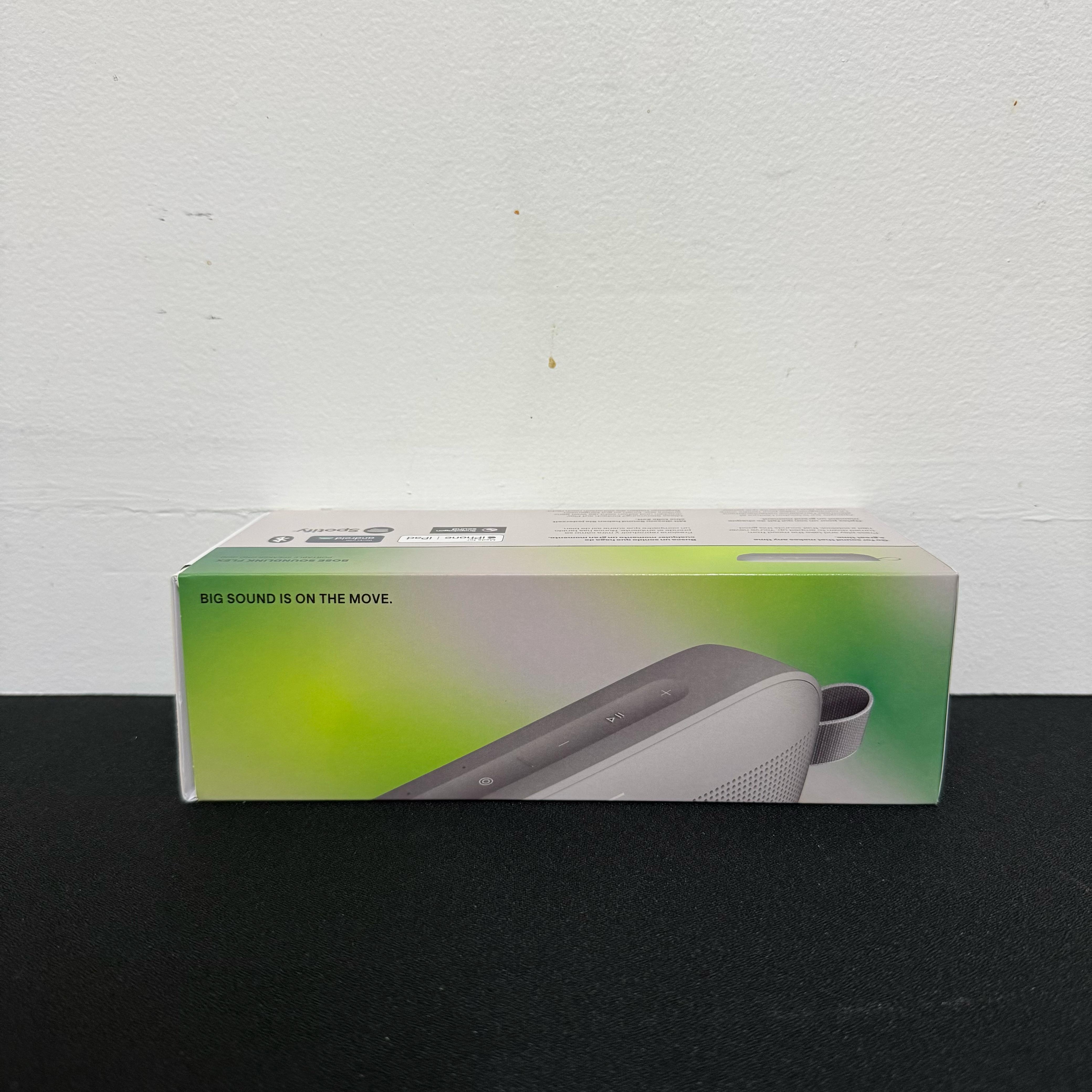 Bocina Bose Altavoz Bluetooth portátil SoundLink Flex (2.ª Gen.) Altavoz para Exteriores portátil (GRIS)