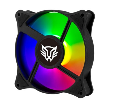 Ventilador Balam Rush Eolox Blaze EX90K ARGB, 120mm, 1200RPM, Negro - 3 Piezas, Incluye HUB/Control