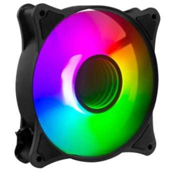 Ventilador Balam Rush Eolox Blaze EX90K ARGB, 120mm, 1200RPM, Negro - 3 Piezas, Incluye HUB/Control