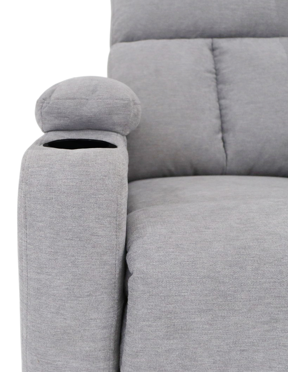 Sillón Reclinable Easy Living Mezzo Gris Claro