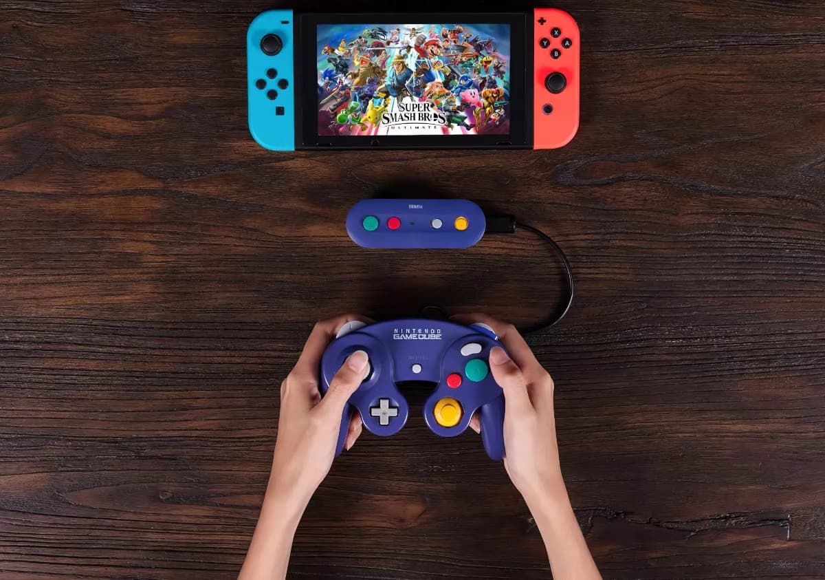 Adaptador Inalámbrico 8bitdo Gbros para Nintendo Switch