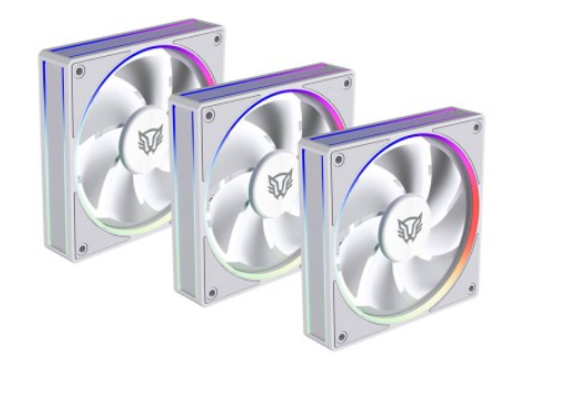 Kit 3 Ventiladores 120mm EOLOX BORA EXB85 Balam Rush Azender Series Velocidad: 600-1800 Rpm