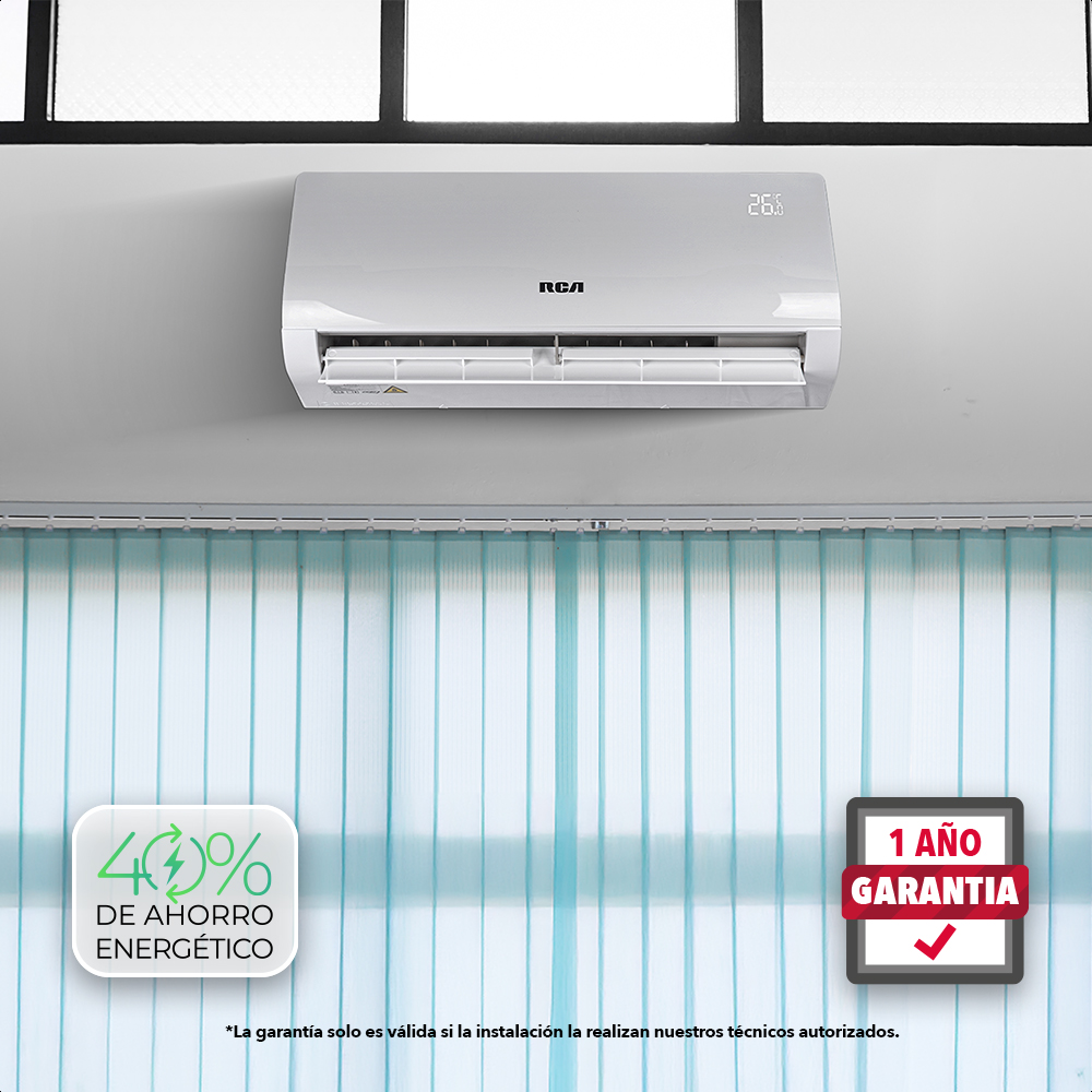 Aire Acondicionado RCA Mini Split Solo Frío 12,000 BTU/h