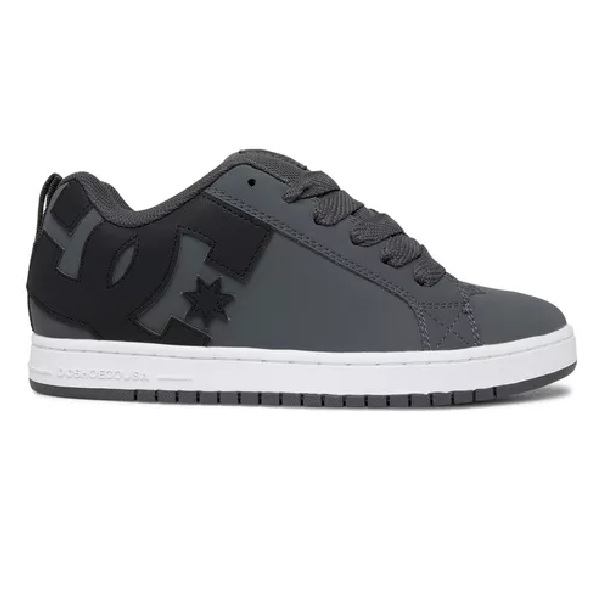 Tenis DC Shoes Court Graffik Gris Hombre Tallas #25 al #29