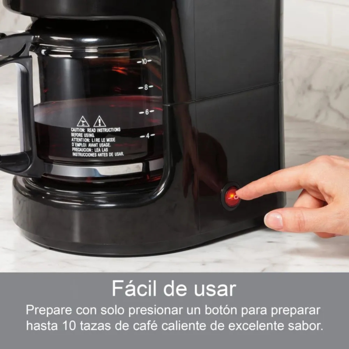 Cafetera de Goteo Proctor Silex 48351PS 10 Tazas Negro ALBY3