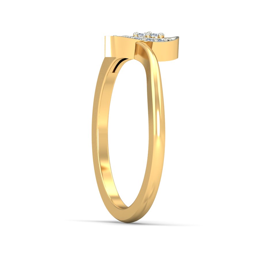 Anillo Dulce Susurro Joyería M de León Oro 10K